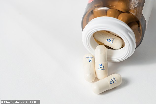 Thiamine, also called vitamin B1, is thought to help lower blood glucose levels and stave off type 2 diabetes (stock image)