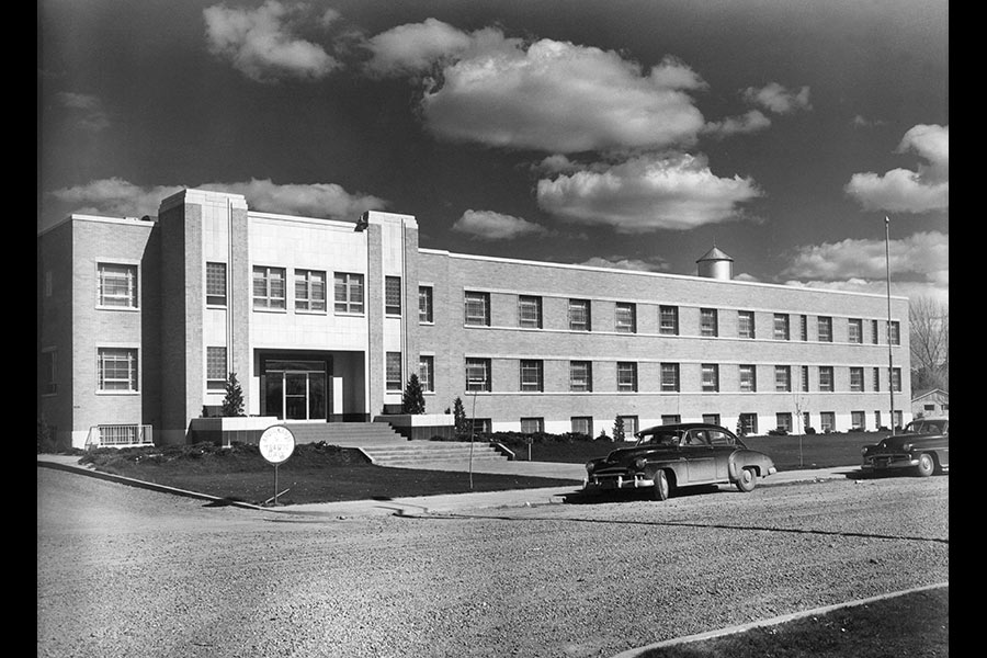 Bingham Healthcare's original building in Blackfoot in 1955. | Courtesy Bingham Healthcare